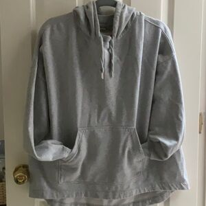 All Saints Gray Hoodie Sweat shirt